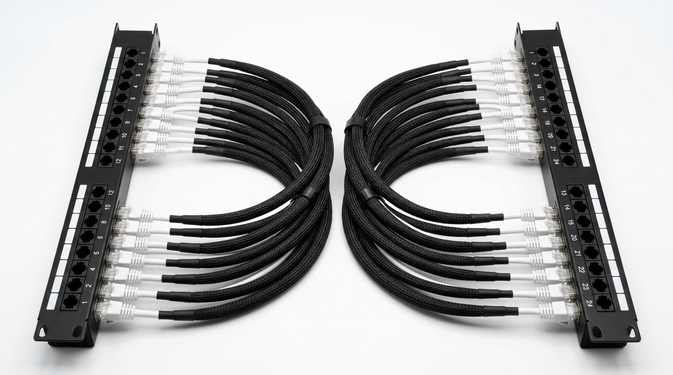 1/10G Copper 24-Port Panel-to-Panel Kit