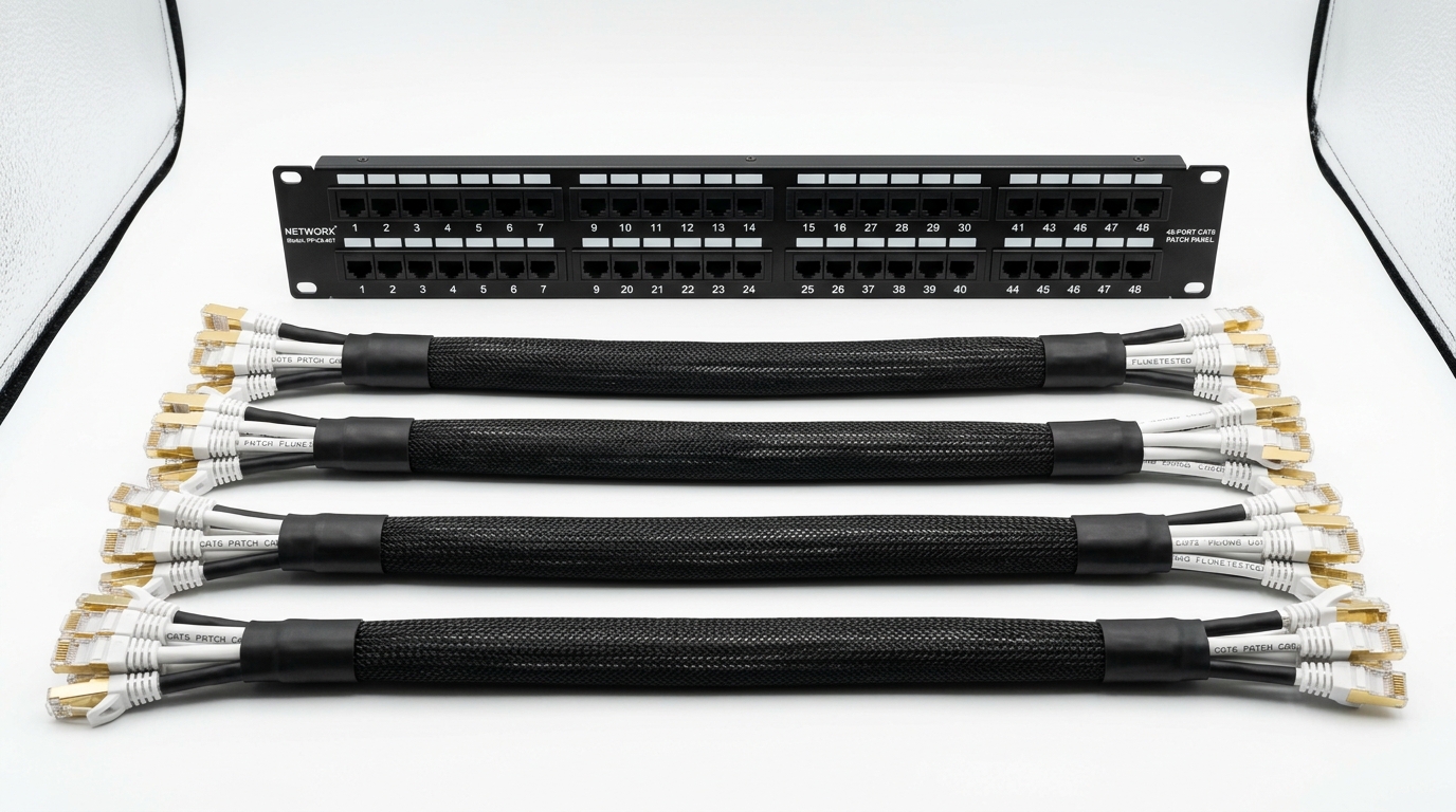 1/10G Copper 48-Port Switch-to-Panel Kit