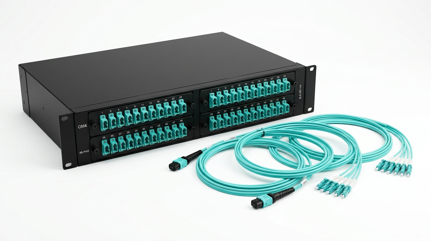 10G MM Fiber 48-Port Switch-to-Panel Kit